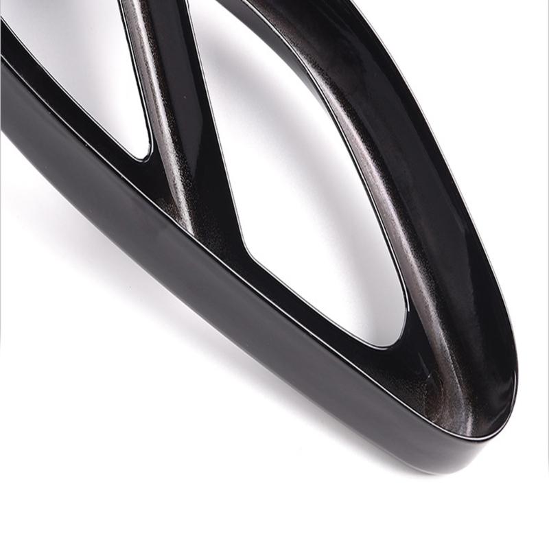 Aluminum Rear Bumper Exhaust Tail Pipe Cover Trim for GLC Class 2024 Car Exhaust Pipe Cover Replacement Accessories
