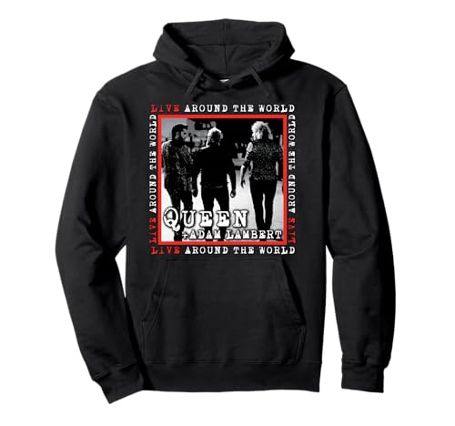 Queen X Adam Lambert Live Around the World Hoodie