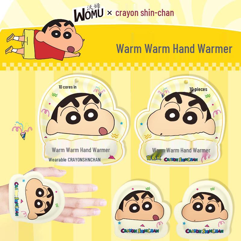 Crayon Shin-chan Wearable Self-Heating Hand Warmer Patch for Winter
