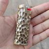 Vintage Heavy Armor Metal Lighter Case Sleeve Holder For Bic Standard Lighters Cover Comfortable Grasp Lighter Shell Type J6