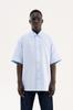 Machinist Oversized Basic Cotton Men's Shirt – Light Blue S