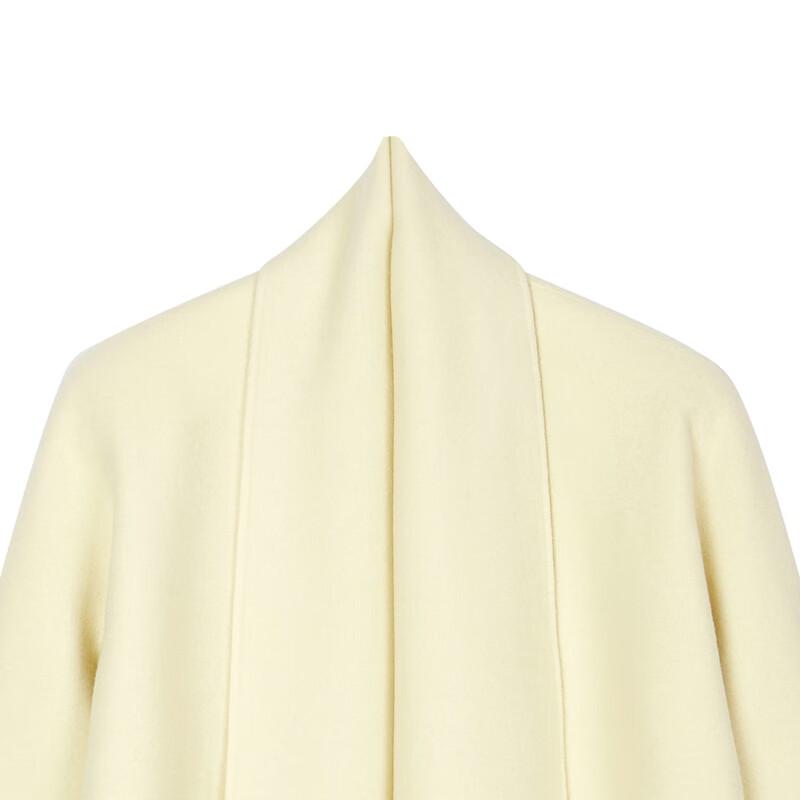 LESS 2024 Winter Straight-Fit Lamb Wool Blend Coat