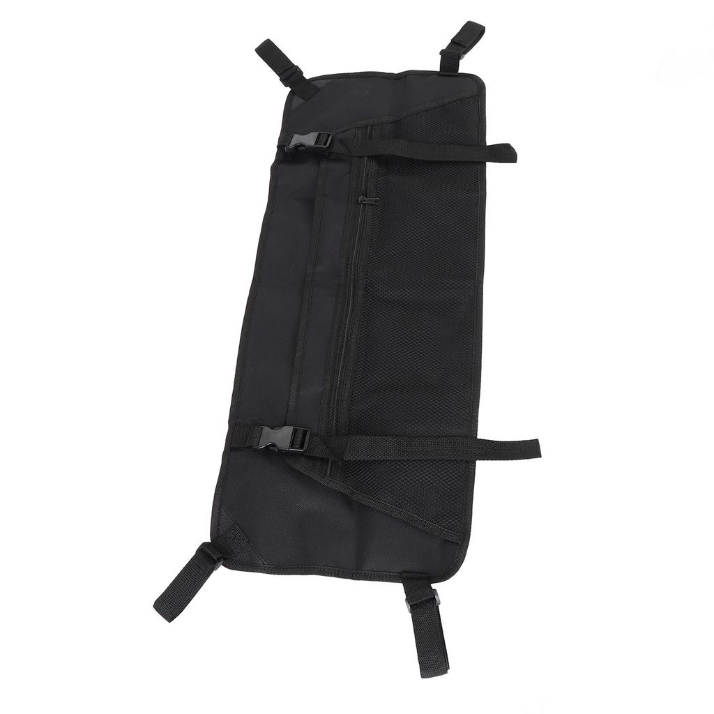 Bollerwagen Gepäcknetz Abnehmbar Mehrere Taschen Wasserdichtes Oxford-Gewebe Faltbare Bollerwagen Seitentasche