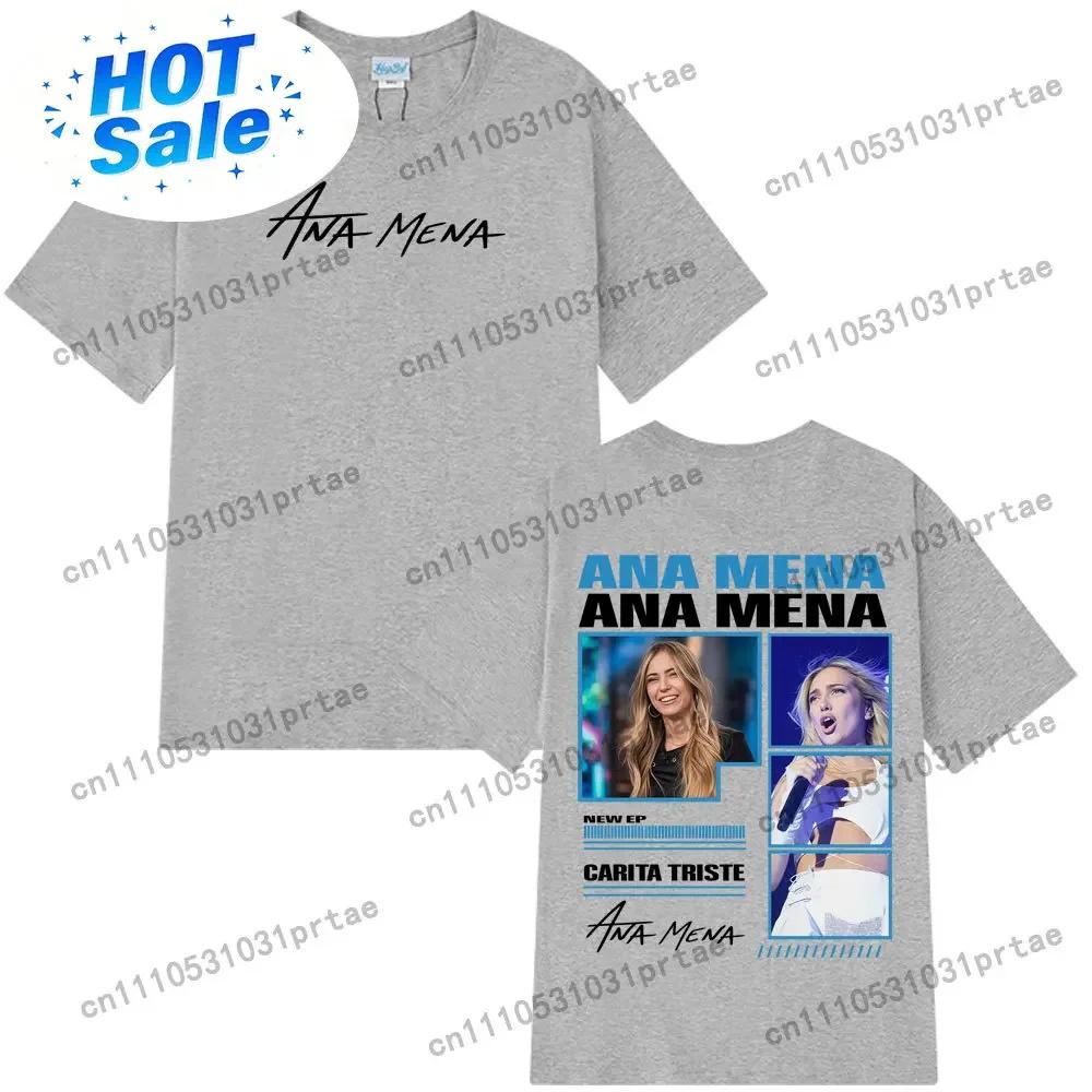 Singer Ana Unisexa Tour 2026 New Album T Shirt Unisex Wounisexs Cotton Oversized Tshirts Casual  Aesthetic Fashion Tshirt Streetwear Bl