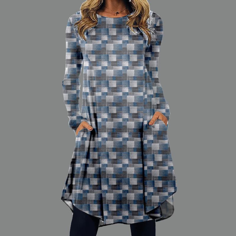 Ethnic Style Fashionable Casual Spring and Autumn Dress