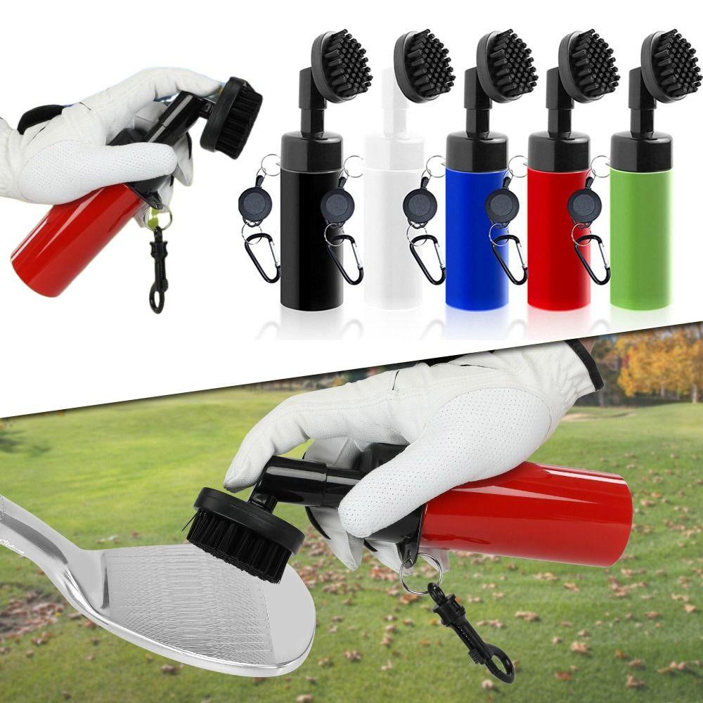 Press Type Golf Club Groove Water Brush Nozzle Design Golf Squeeze Bottle Wide Application