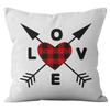 New Valentine's Day Series Pillow Cover Festive Home Gift Pillow Cover