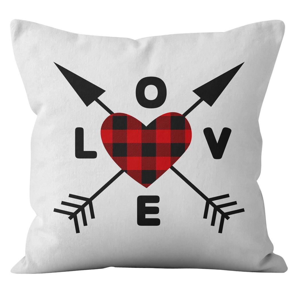 New Valentine's Day Series Pillow Cover Festive Home Gift Pillow Cover