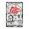 Better Call Saul Ad  Le Freak Metal Plaque Printed Create Club Bar Designing Wall Plaque Tin Sign Poster