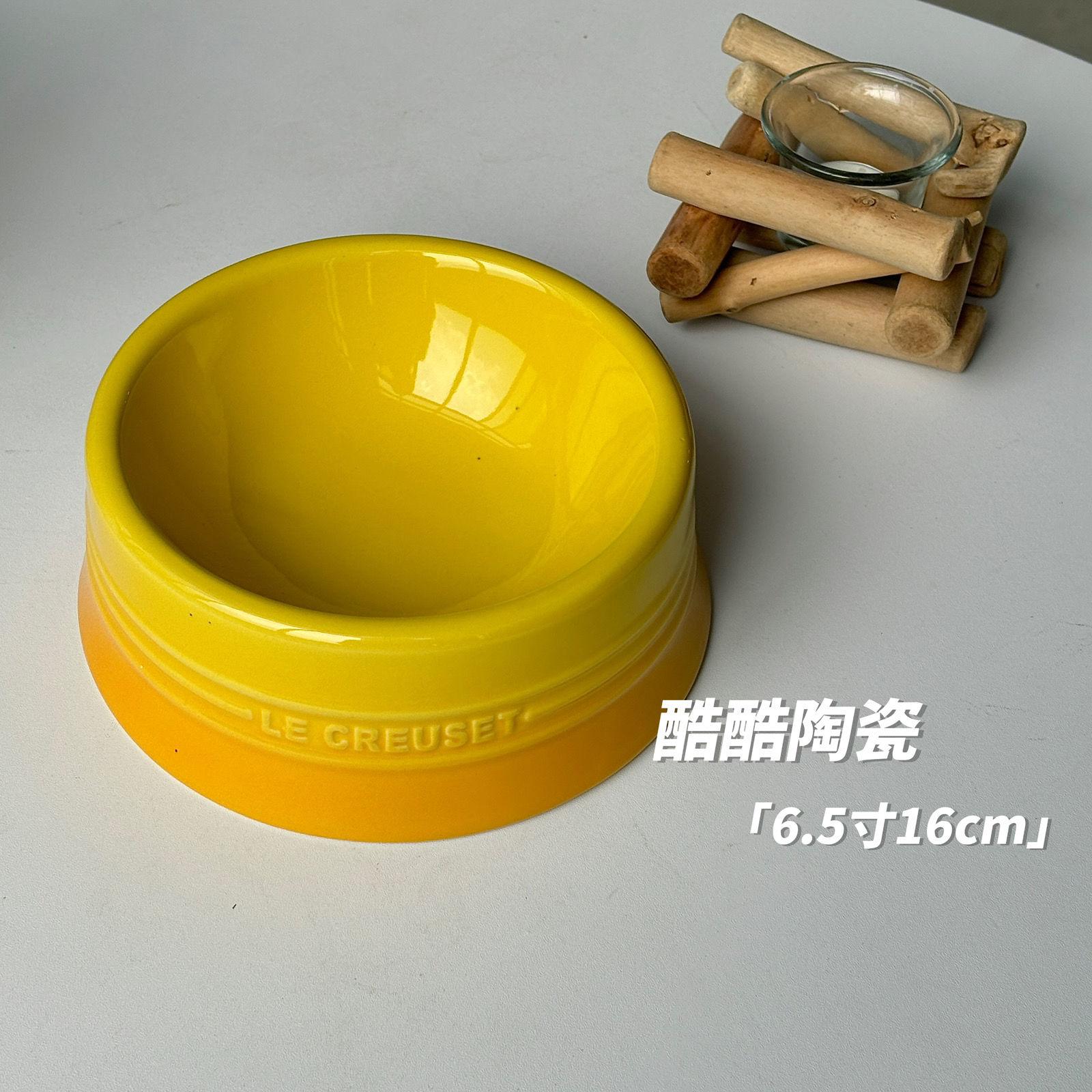 

Миска для еды для кошек с короткими ножками, цветная, с защитой от проливания, миска для защиты шеи, принадлежности для кошек 6.5-inches