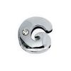 170pcs 8mm Silver Color Fat Slide Letter Charms Slider Alphabet A-Z For Leather Mesh Bracelet Keychain Necklace Jewelry Making