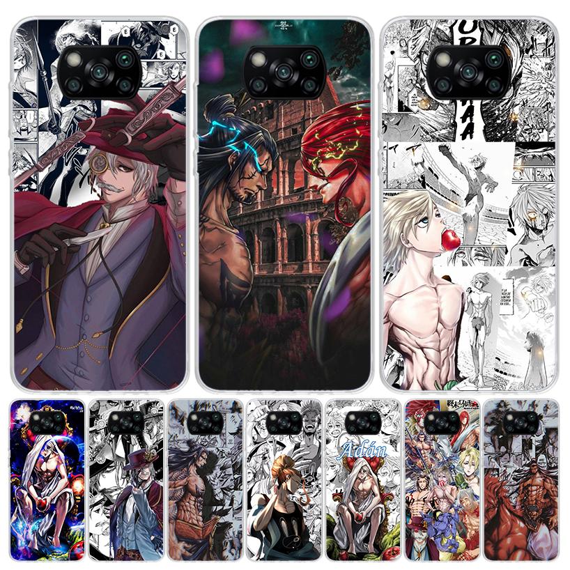 Record of Ragnarok Anime Case Phone Cover for Xiaomi Redmi Note 10 9 9S 8 8T 7 5 Pro Mi 12T 11T 10T 9T 12 11 Lite A3 A2 Trend Fu