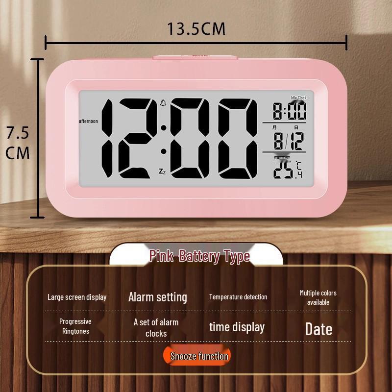 

Powerful Wake-Up Alarm Clock for Junior & Senior High School Students - Unisex Electronic Clock