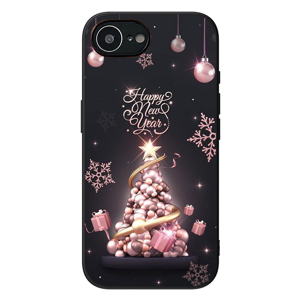 Happy New Year Christmas Tree Deer Cover for Samsung Galaxy A06 A05 A14 A50 A51 A52 A12 A13 A23 A70 A07 A25 A26 A72 A56 Case