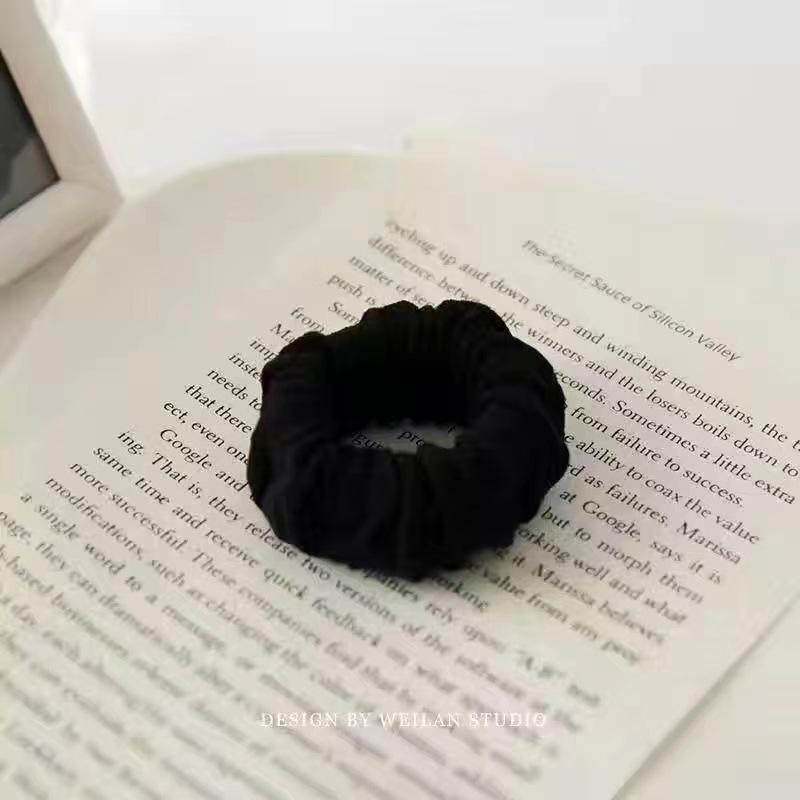 

Женская толстая эластичная бесшовная резинка для волос для хвостиков - прочная повязка на голову на осень/зиму