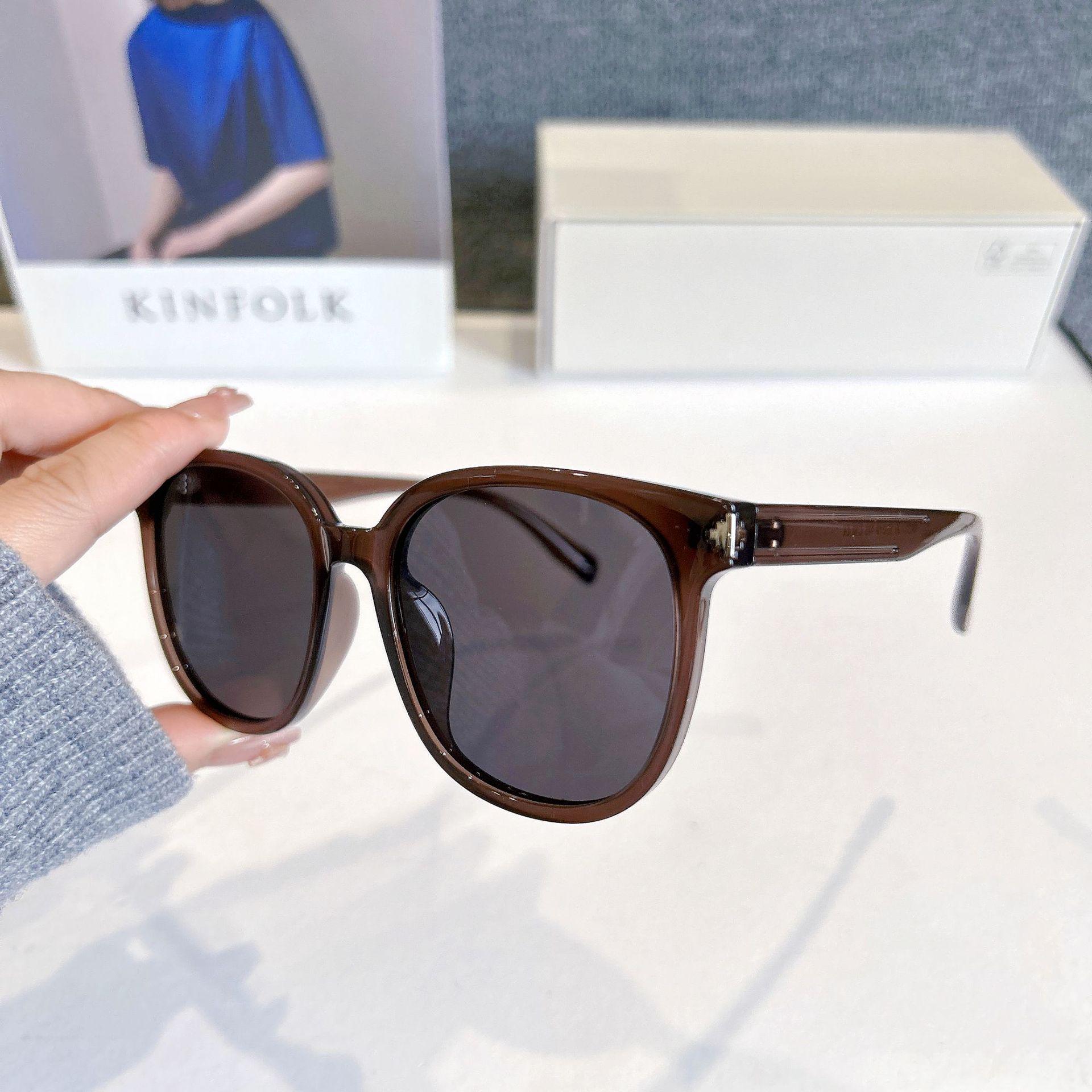 2026 Korean Style TR90 Polarized Retro Square Sunglasses Anti-UV Fashion Street Style
