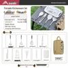 Beishanlang Outdoor Portable Camping Kitchenware Set