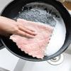 Multi Color Microfiber Cleaning Thick Soft Dish Cloths Hand Towel for Kitchen