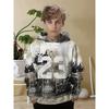 Autumn 3D Football Printed Hoodies Fashionable Casual Sports Long Sleeved Children's Boy Hooded Sweatshirts