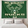Bucks Team Logo Quick-Dry Tapestry Hanging for Bedroom,Livingroom, Playroom,Decor Art Room Wall Tapestry Holiday and Birthday Gifts