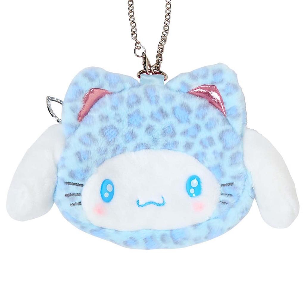Sanrio Pouch Gal Ages 3 and 283703 Face-Shaped (Sanrio Cat) Cinnamoroll, Up,
