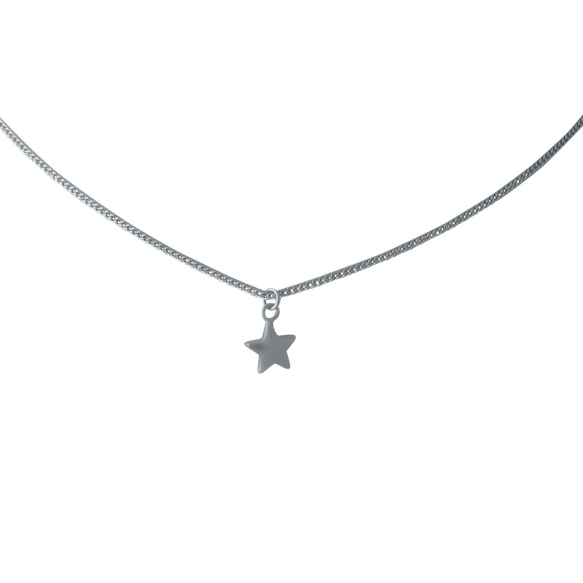 

Срібне кольє без каміння (1983003) 350400