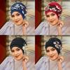 Fashion Ladies Head Scarf With Floral Print And Breathable Polyester For Casual Wear