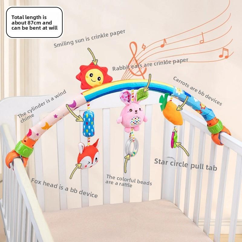 Babybett-Clip Auto-Spielzeug Hängende Glocke Mit Meeresdesign Für Säuglinge und Kleinkinder