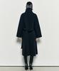 Nick&Nicole Wool Raglan Balmacaan Long Coat_Black