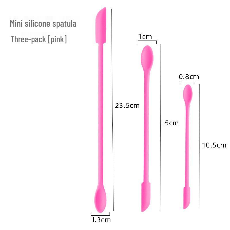 Mini Silicone Spatula for Cosmetics & Kitchen Use