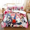 3D Print Anime Kawaii Girl World Dai Star Bedding Set Printed Duvet Cover Sheet Pillowcase Soft Quilt Cover Full Queen King Size