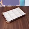 Velvet Wooden Jewelry Tray Necklaces Bracelets Jewelry Display Tray  Jewelry Storage