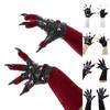 Moda Guantes de Manopla de Piel Sintética 5 Variantes de Color Perfectos para Eventos Temáticos