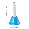 8 Pieces Handbell Handheld Percussion Bell Colorful with Handle for Teachers, Young Children,