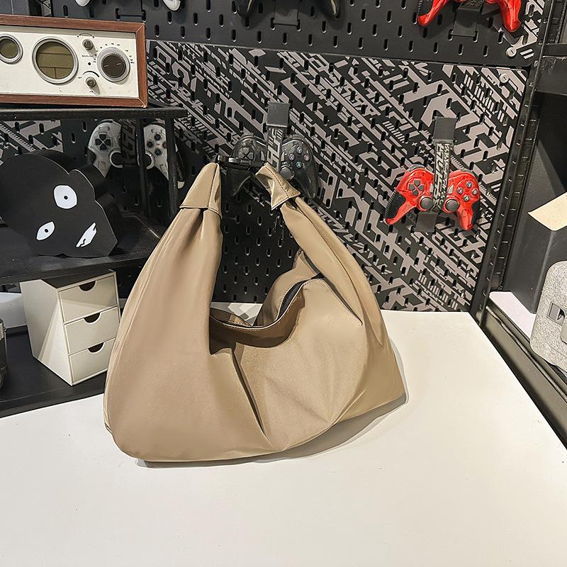Crossbody Bag Women'S Simple Large-Capacity Tote Bag Commuter Mailman Bag Men'S Neutral Sports Style Shoulder Bag Women