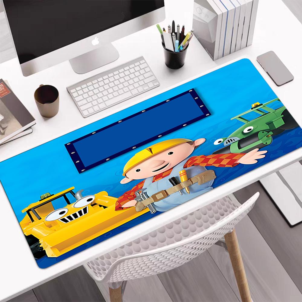 Tappetino Mouse Tema Bob Aggiustatutto, Base in Gomma Antiscivolo, Multifunzionale per Ufficio e Casa, Perfetto per la Personalizzazione dello Spazio di Lavoro.