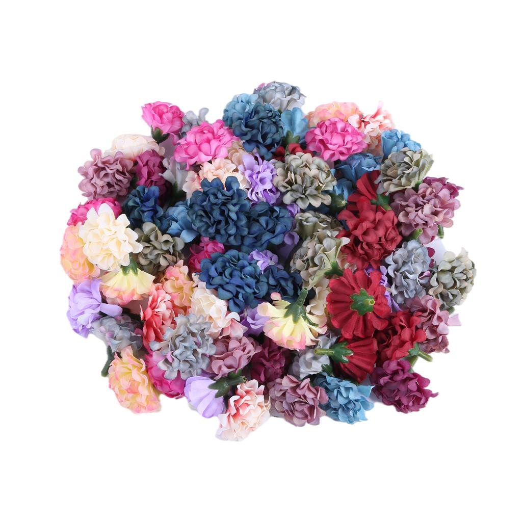 10/20Pcs Hydrangea Artificial Flowers Heads for Home Room Decor Fake Flowers Party Wedding Decortion Crafts DIY Gifts Accessory