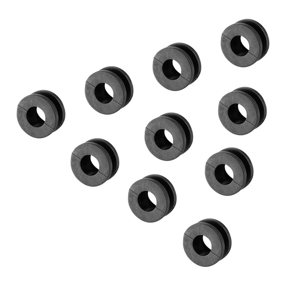 Motorcycle Rubber Grommets, High Precision Lightweight ABS 10