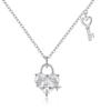 2025 Elegant Love Lock Necklace – Minimalist Gift for Women and Girlfriends