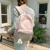 Schoolbag New Japanese Small Fresh School Bag Primary School Students Junior High School School Bag Simple Versatile Backpack Ins Lightweight Backpack