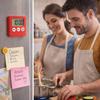 Temporizador Electrónico de Cocina Magnético – Pila Incluida, Fijación Refrigerador o Campana Extractora – Color Aleatorio