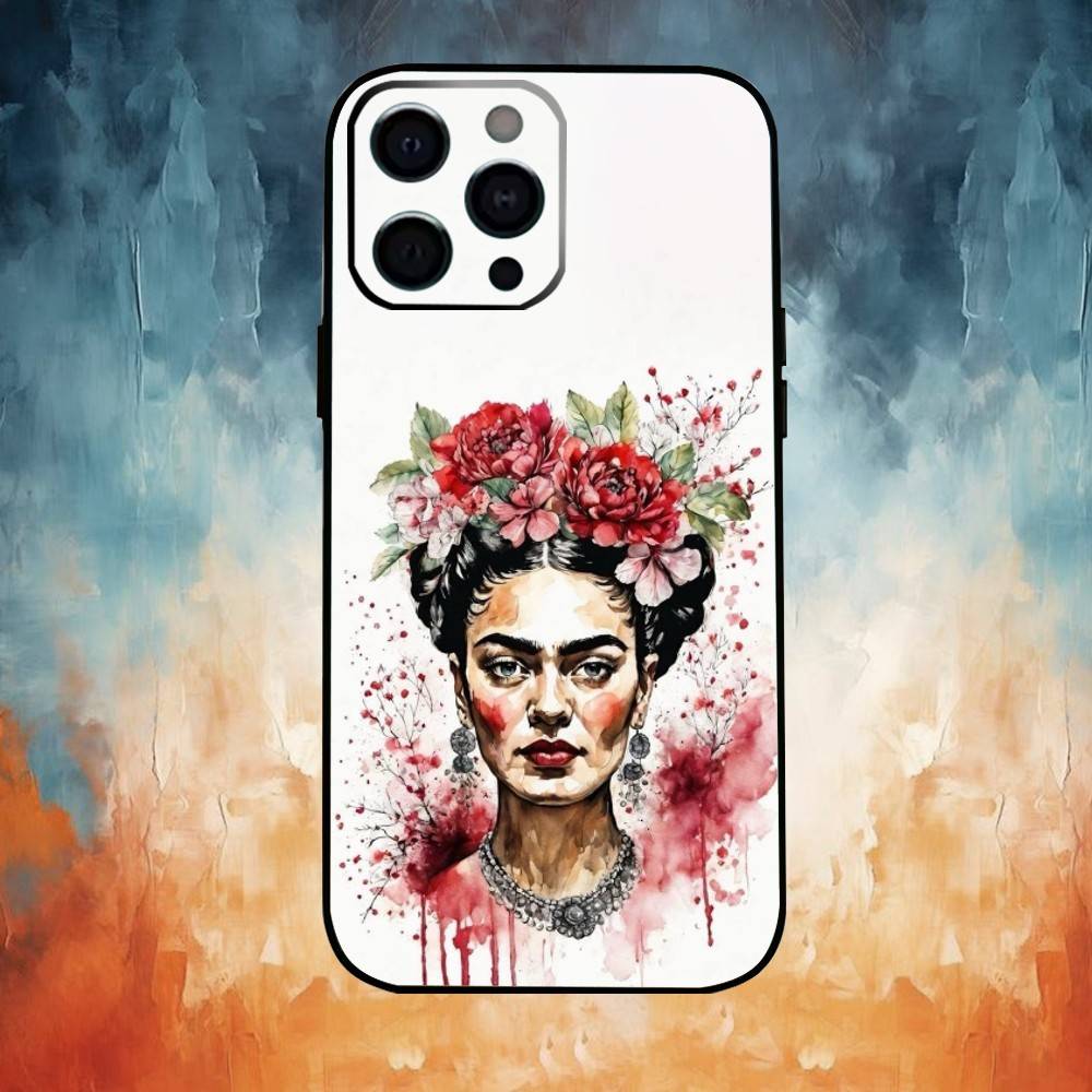 F-Frida-s K-Kahlo-g Art Phone Case For iPhone17,16,15,14,13,12,11 Plus,Pro Max Soft Black Cover iPhone17