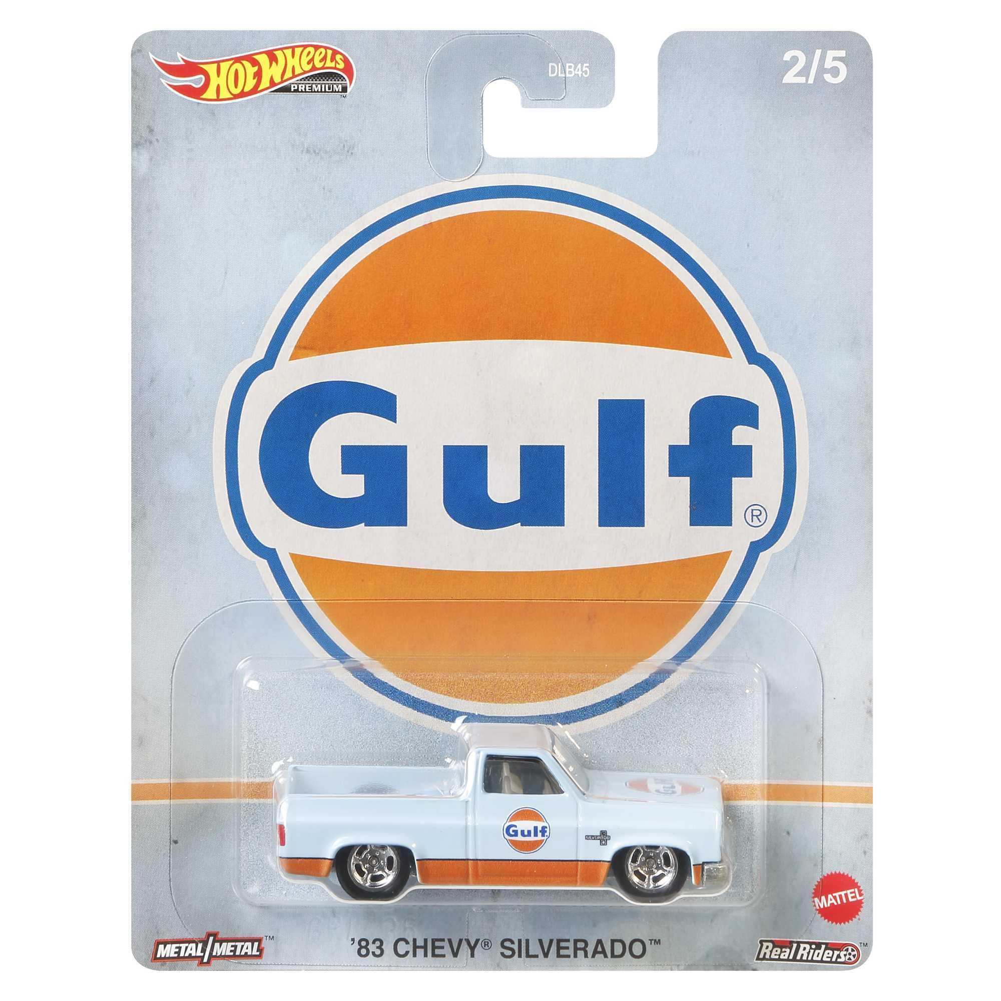 

Hot Wheels Chevy Silverado Gulf Premium 83 - -