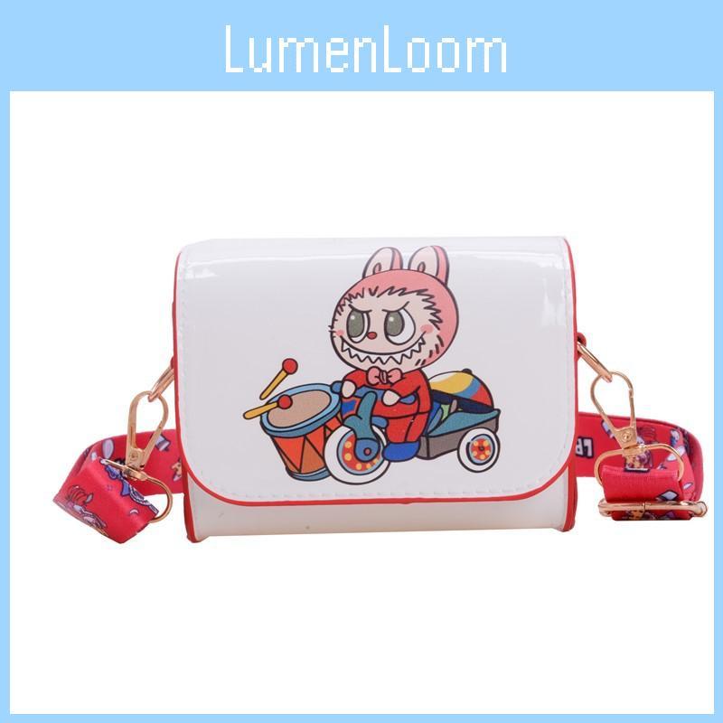 Childrens Animal Cartoon Pu Small Wallet With Labubu Design For Kindergarten Girls