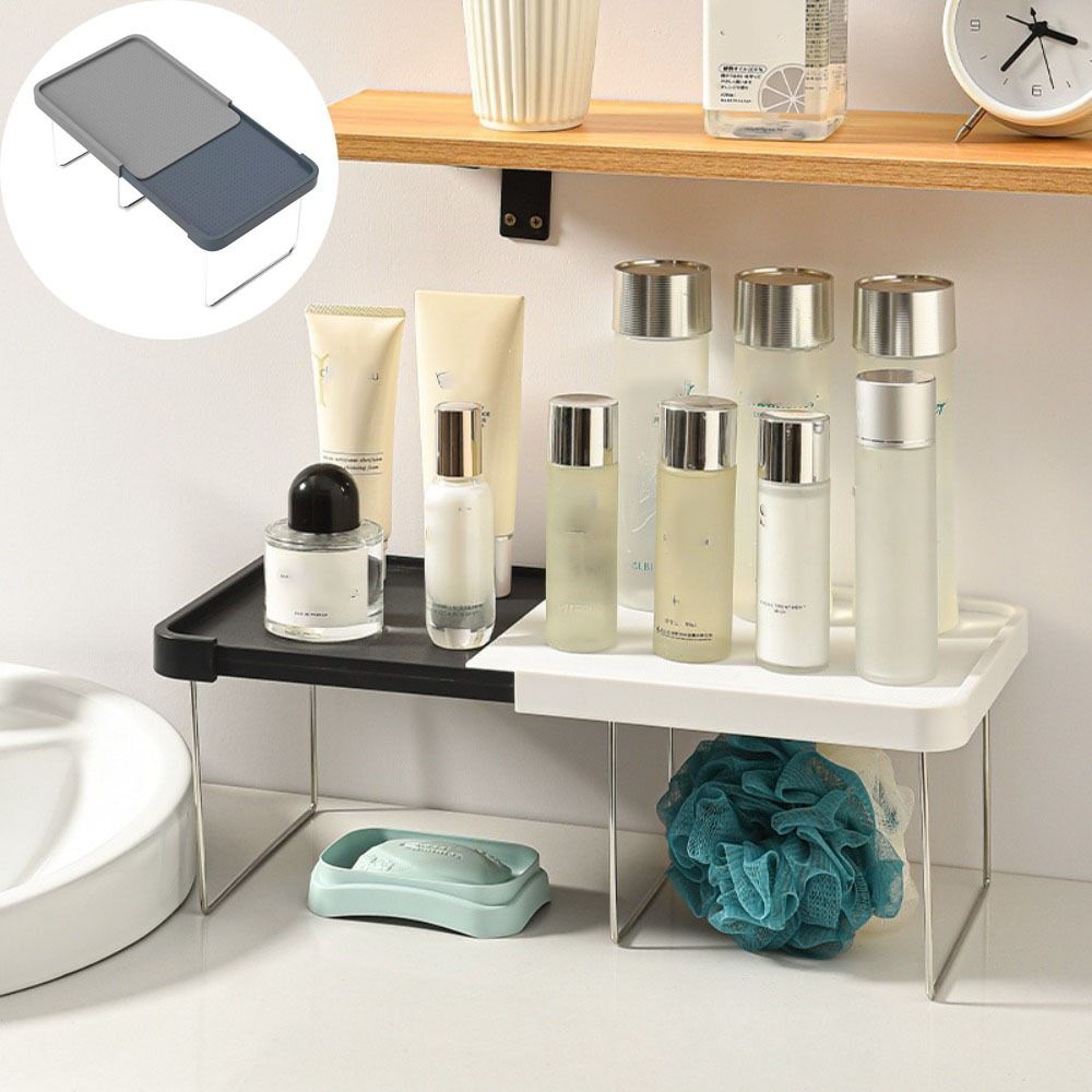 Retractable Seasoning Bottle Storage Rack Multifunction Kitchen Shelf Organizer  for Tableware