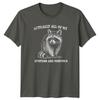 Actually All Of My Systems Are TShirt Raccoon Anxiety Humor Birthday