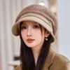 Autumn and Winter New Fashion Beret Casual Windproof Hat Bucket Hat Thermal Hat Women's Knitted Hat