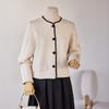 Customable Pintuck Sleeve Button Jacket T2503jk603a
