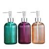 Color Clear Soap Dispenser Bottle Refillable Liquid Hand Soap Shampoo Dispenser for Bathroom Kitchen