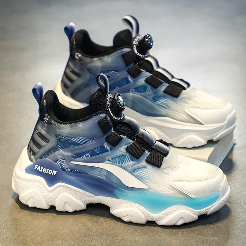 Autumn and winter new high-top sports and leisure height-increasing dad trendy shoes